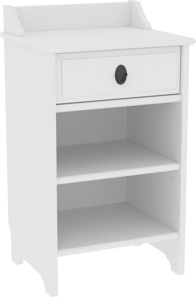 Изображение товара Прикроватная тумба ММЦ Вествик (белый лак)