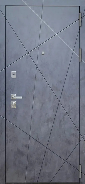 Изображение товара Входная дверь МеталЮр M7 Бетон снежный (86x205, правая)