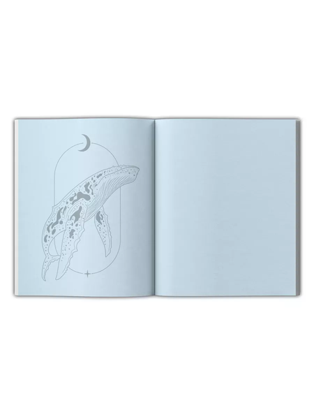 Изображение товара Записная книжка Malamalama Позитивного настроения. Whale World / 4655752645274