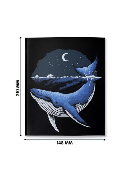 Изображение товара Записная книжка Malamalama Позитивного настроения. Whale World / 4655752645274