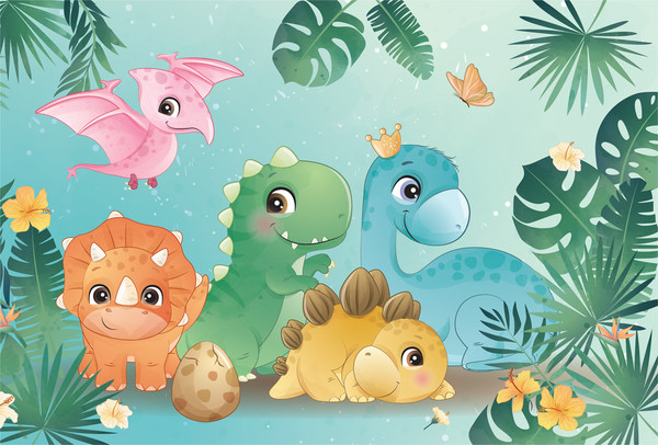 Изображение товара Развивающая игра Три совы Maxi Милые динозавры / ПК24М_54528 (24эл)