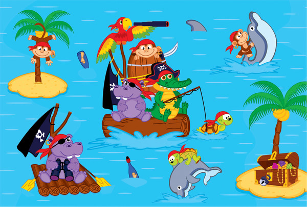 Изображение товара Развивающая игра Три совы Maxi Пиратские приключения / ПК24М_54524 (24эл)