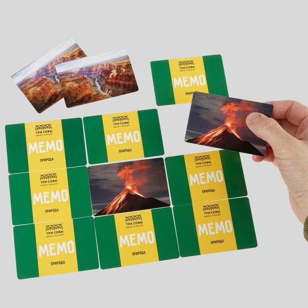 Изображение товара Настольная игра Три совы Мемо. Природа / НИ_55053