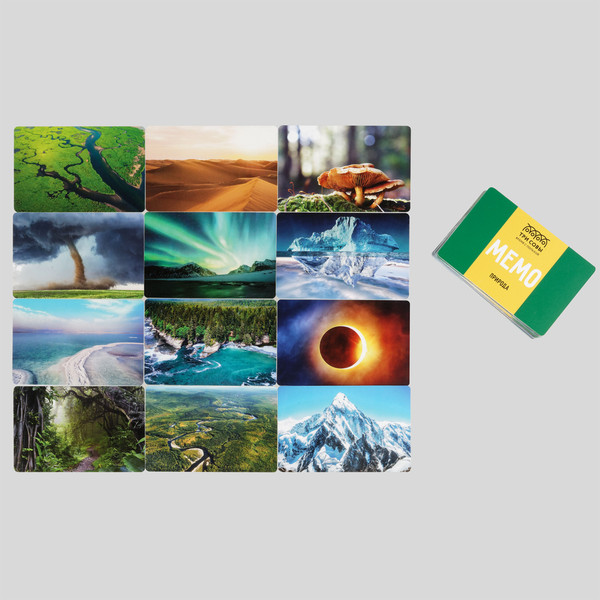 Изображение товара Настольная игра Три совы Мемо. Природа / НИ_55053