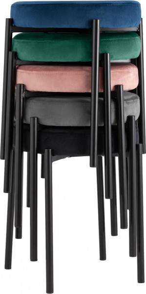 Изображение товара Табурет Woodville Кудо (Velutto 52/черный)