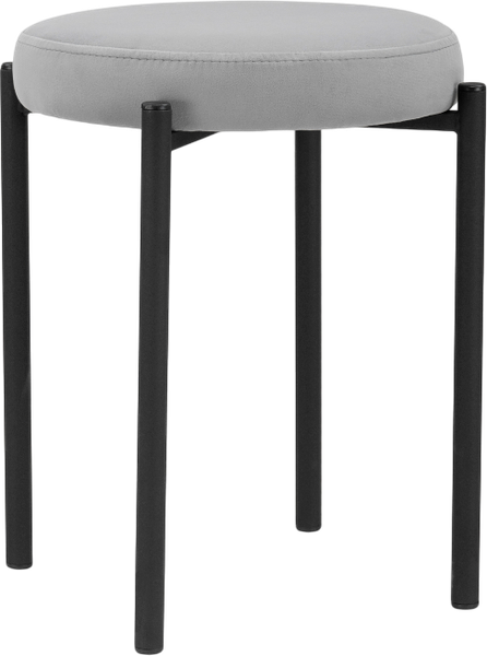 Изображение товара Табурет Woodville Кудо (Velutto 52/черный)