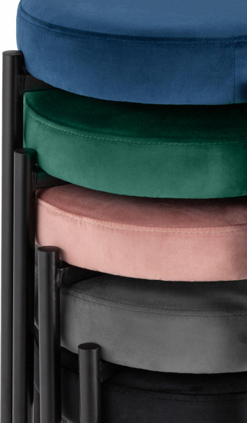 Изображение товара Табурет Woodville Кудо (Velutto 52/черный)