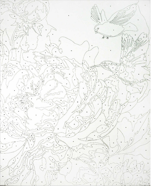 Изображение товара Картина по номерам Феникс+ Розовый цветок / 67954