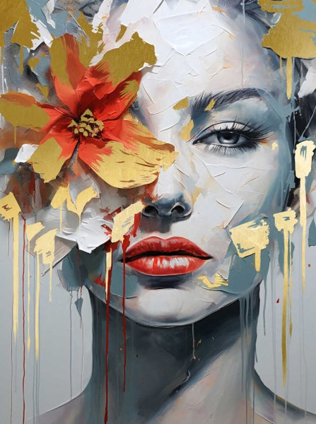 Изображение товара Картина по номерам Феникс+ Женственность / 67962