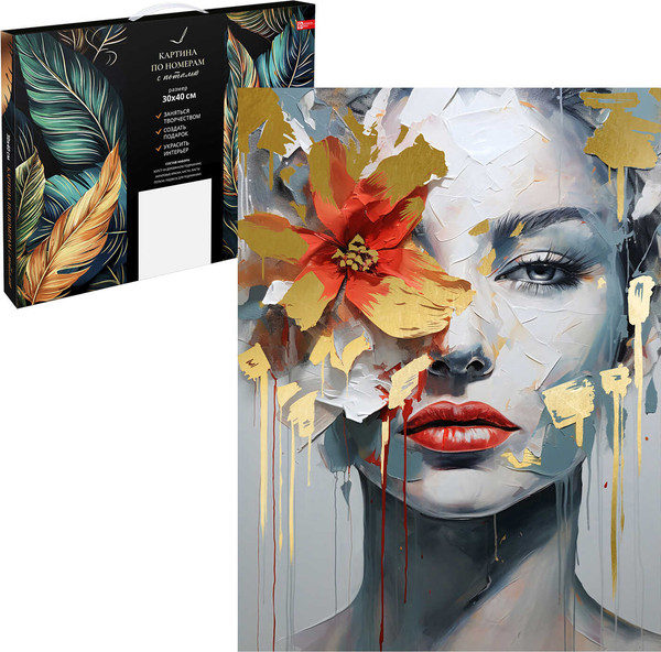Изображение товара Картина по номерам Феникс+ Женственность / 67962