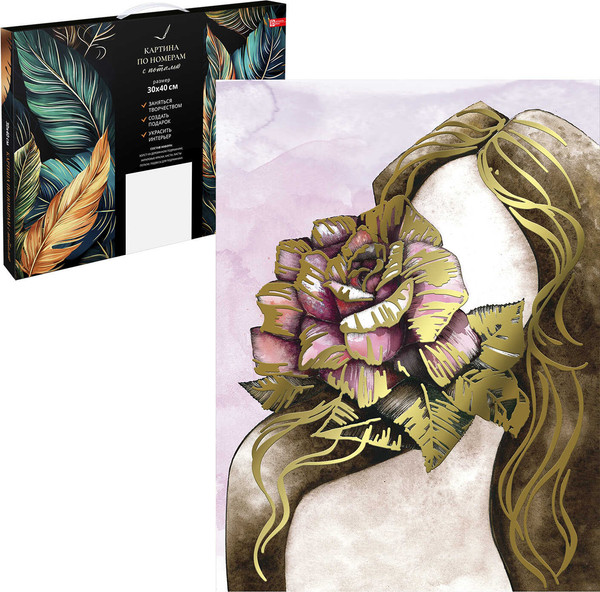 Изображение товара Картина по номерам Феникс+ Часть ее / 67964