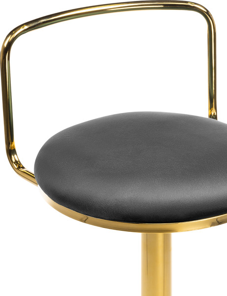 Изображение товара Стул барный Woodville Lusia полубарный (темно-серый/золотой)