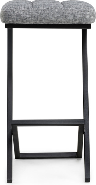 Изображение товара Табурет барный Woodville Амаури полубарный (графит/черный матовый)
