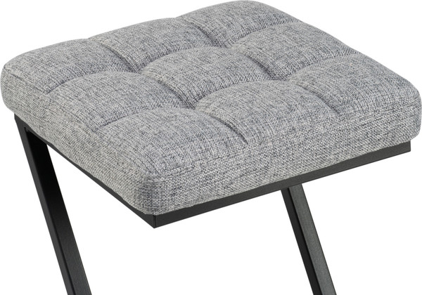 Изображение товара Табурет барный Woodville Амаури полубарный (графит/черный матовый)