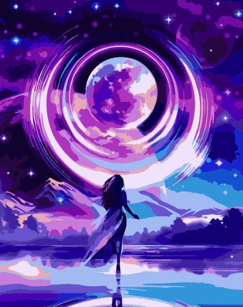 Изображение товара Картина по номерам Феникс+ Фантастический мир / 67928