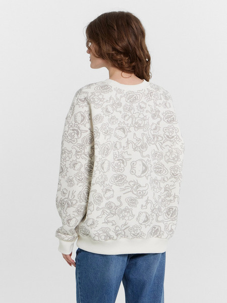 Изображение товара Свитшот Mark Formelle 122887/1 (р.164/170-84-90, персонажи на светло-молочном)