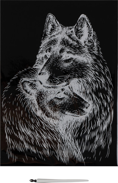 Изображение товара Гравюра Три совы Волки / GA4_49920