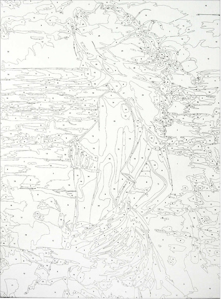 Изображение товара Картина по номерам Феникс+ Девушка у моря / 67939