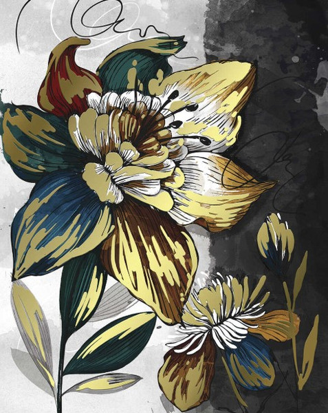 Изображение товара Картина по номерам Феникс+ Волшебный цветок / 67975