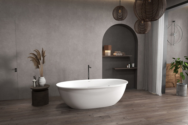 Изображение товара Ванна из искусственного камня Abber Stein AS9631 (белый матовый)