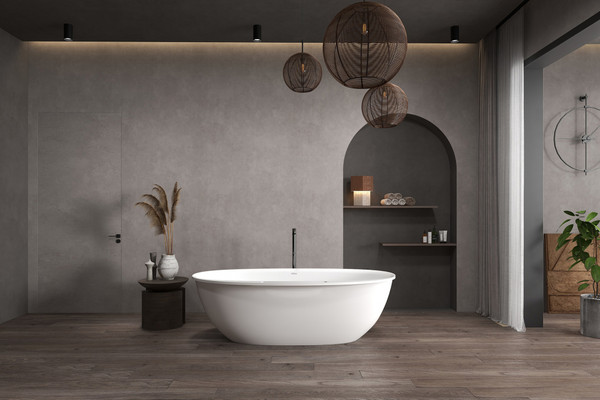 Изображение товара Ванна из искусственного камня Abber Stein AS9631 (белый матовый)