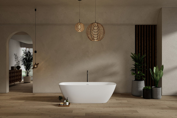 Изображение товара Ванна из искусственного камня Abber Stein AS9632 (белый матовый)