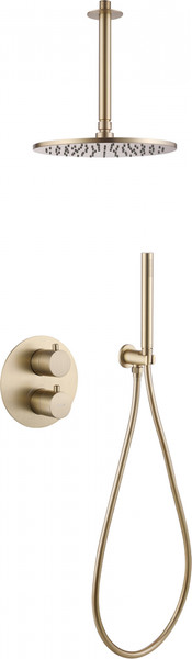 Изображение товара Душевая система со смесителем Abber Wasser Kreis AF8121G (золото матовое)