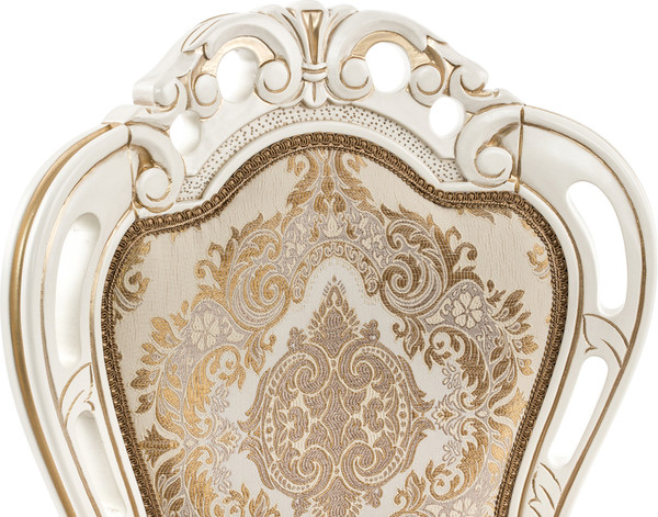 Изображение товара Стул Woodville Bronte (молочный/патина)