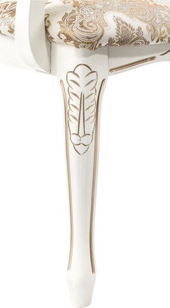 Изображение товара Стул Woodville Bronte (молочный/патина)