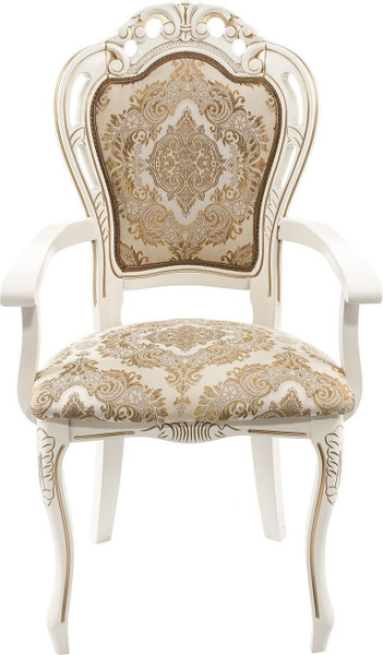 Изображение товара Стул Woodville Bronte (молочный/патина)