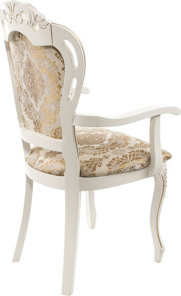 Изображение товара Стул Woodville Bronte (молочный/патина)