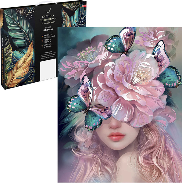 Изображение товара Картина по номерам Феникс+ Нежный цветок / 67981
