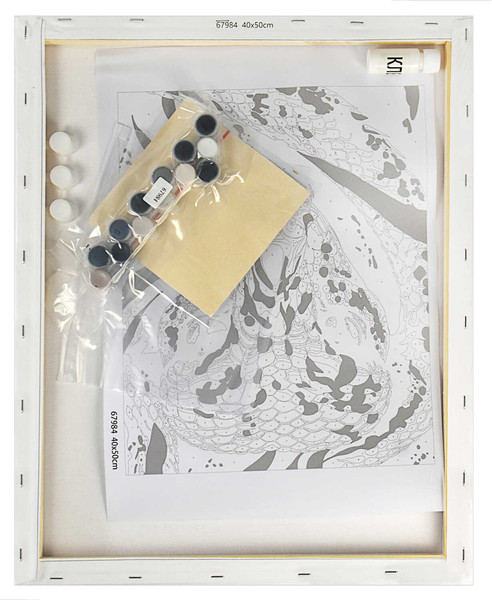 Изображение товара Картина по номерам Феникс+ Змея / 67984