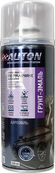 Изображение товара Грунтовка автомобильная AUTON По ржавчине ATN-A46200 (520мл, белый)