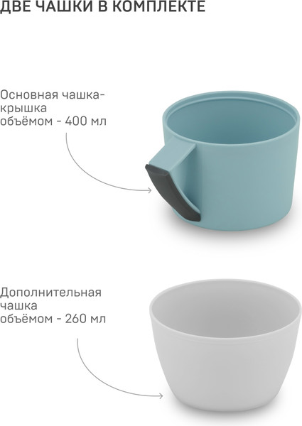 Изображение товара Термос для напитков Арктика 1010-1000-CN (голубой)