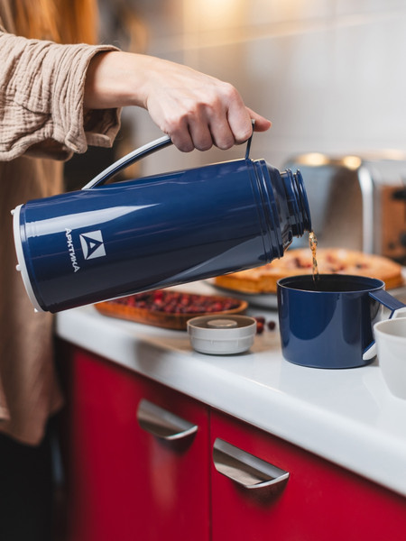 Изображение товара Термос для напитков Арктика 1010-1000-BL (синий)