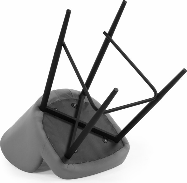 Изображение товара Стул барный Woodville Бэнбу полубарный (Velutto 05/черный)