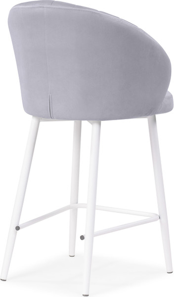 Изображение товара Стул барный Woodville Бэнбу полубарный (Velutto 49/белый)