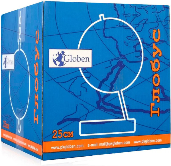 Изображение товара Глобус Globen Политический с подсветкой Классик Евро / Ке012500190