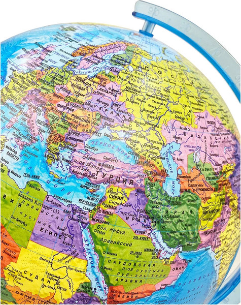 Изображение товара Глобус Globen Политический с подсветкой Классик Евро / Ке012500190