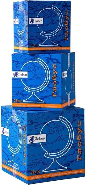 Изображение товара Глобус Globen Политический с подсветкой Классик Евро / Ке012500190