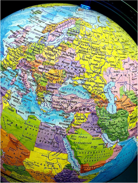 Изображение товара Глобус Globen Политический с подсветкой Классик Евро / Ке012500190