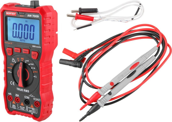 Изображение товара Мультиметр цифровой Wortex AM 7009 (1323831)