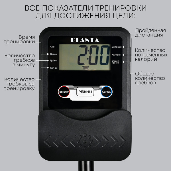 Изображение товара Гребной тренажер PLANTA FD-ROW500