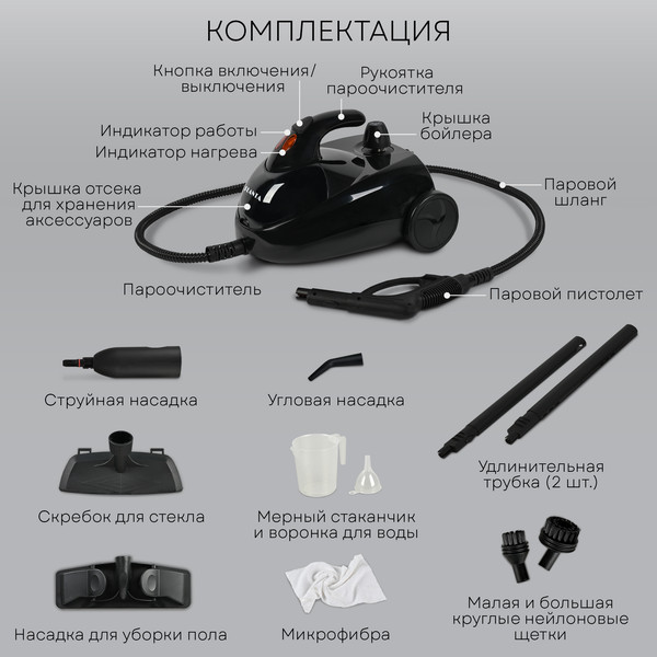 Изображение товара Пароочиститель PLANTA PL-SM04