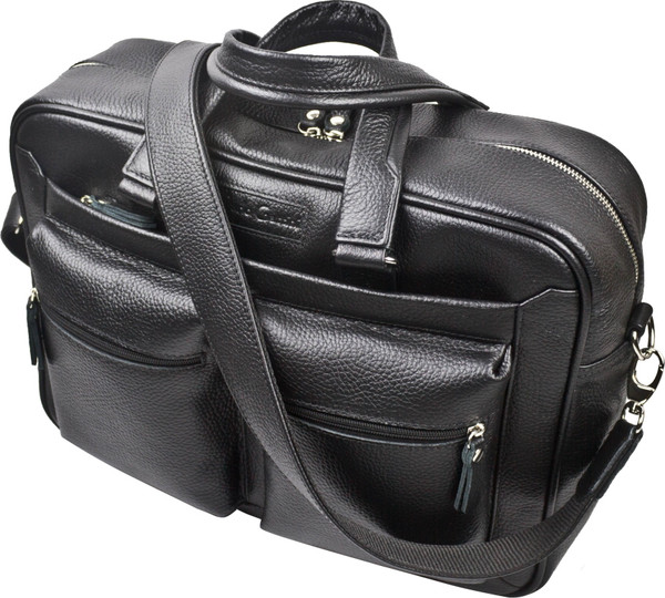 Изображение товара Сумка для ноутбука Carlo Gattini Premium Riace 1015-61 (черный)