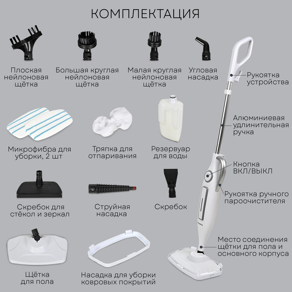 Изображение товара Пароочиститель PLANTA PL-SM03