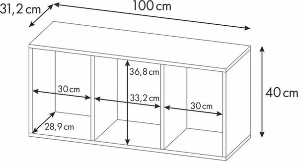 Изображение товара Полка Polini Kids Mirum 100 / 0002562.9 (белый)