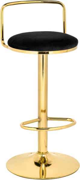 Изображение товара Стул барный Woodville Lusia полубарный (черный/золотой)