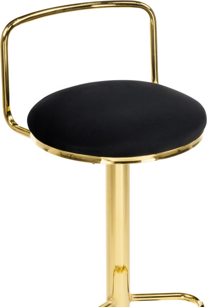 Изображение товара Стул барный Woodville Lusia полубарный (черный/золотой)